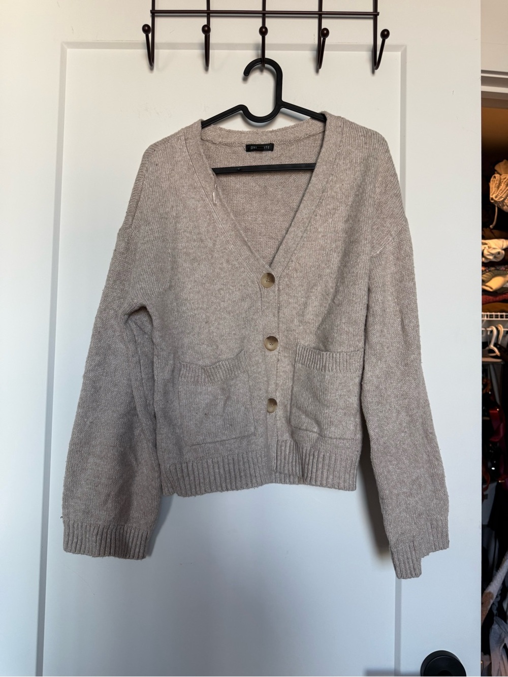 Dynamite V Neck Button Cardigan